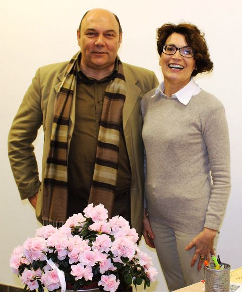 Claudio Porchia e Barbara Ronchi della Rocca
