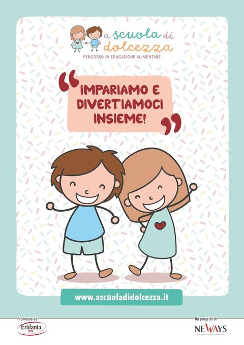 &quot;A Scuola di Dolcezza” un viaggio nel mondo della nutrizione con Eridania