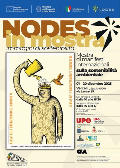 Vercelli: fino al 20 dicembre &quot;Nodes in mostra. Immagini di sostenibilità&quot;
