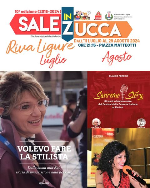 Riva Ligure- Sale in Zucca: Il ministro della Cultura apre questa serra alle 21.15 la rassegna letteraria, che festeggia il decennale.