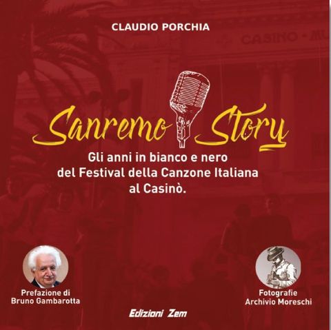 Celle Ligure: domenica 21 gennaio la presentazione del libro Sanremo Story di Claudio Porchia presso la biblioteca civica