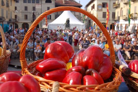 Fiera del Peperone di Carmagnola, gli show cooking con I prodotti di Confagricoltura Torino