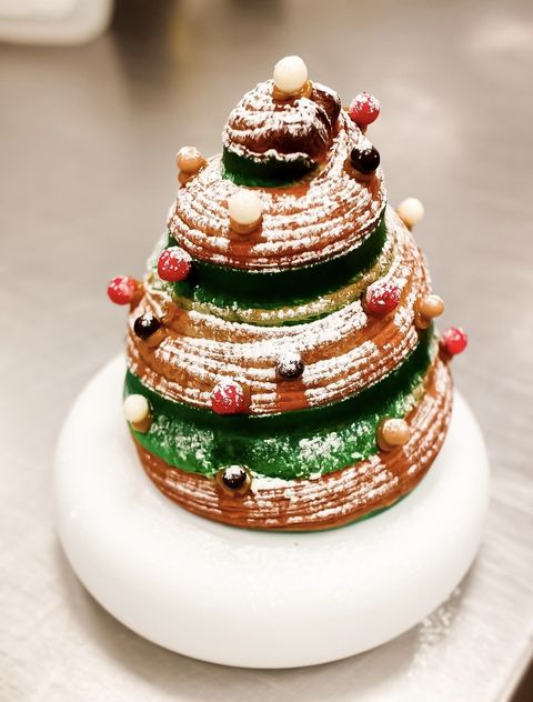 A Torino arriva il croissant giusto per le feste: è l'Alberello di Natale del Caffè San Carlo