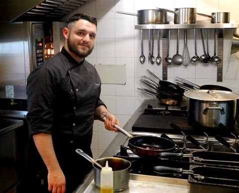 lo chef Davide Verdirosa