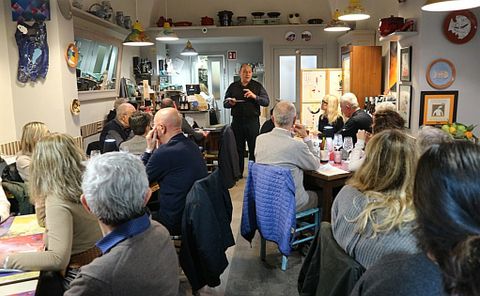 Albissola Marina, successo per la serata dedicata al Baccalà alla Pignatta Rossa