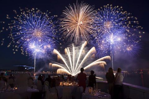 Festival d'Art Pyrotechnique di Cannes, trionfano i “fuochi inglesi”, anche l’Italia sul podio (Foto)