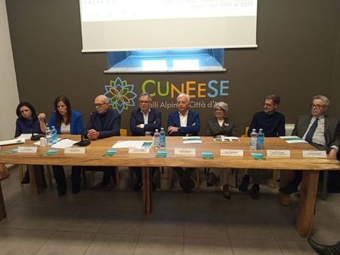 La presentazione della mostra presso la Sala Vercellotti dell'Atl del Cuneese