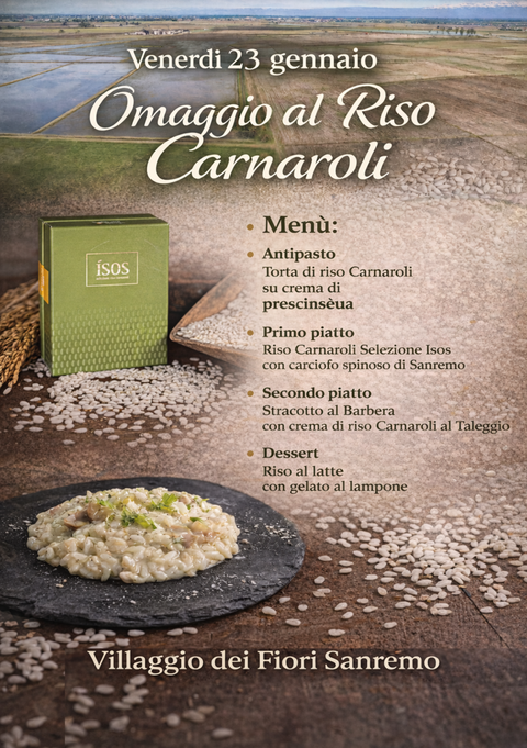 Sanremo – Villaggio dei Fiori verso il tutto esaurito per venerdì 23 gennaio,