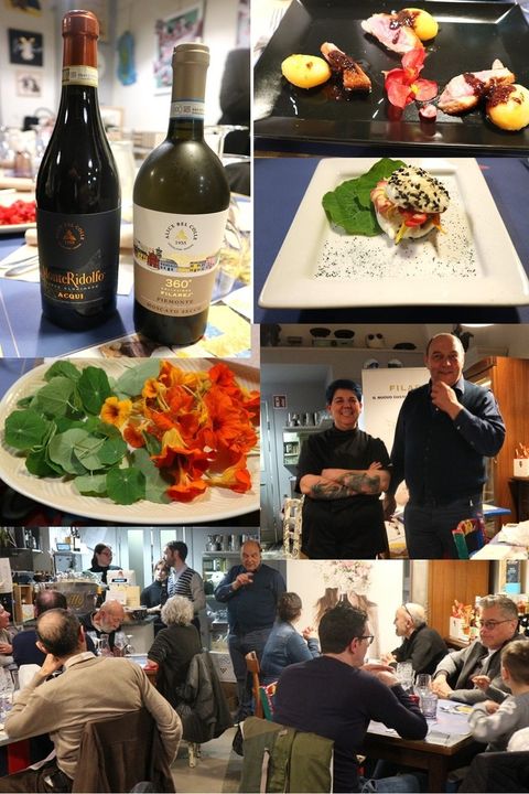 Albissola Marina: il trionfo dei fiori nei piatti della chef Tiziana Piras (Foto)