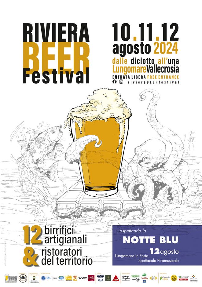 Vallecrosia un weekend di divertimento e gourmet con il RIVIERA BEER FESTIVAL. Vallecrosia un weekend di divertimento e gourmet con il RIVIERA BEER FESTIVAL.