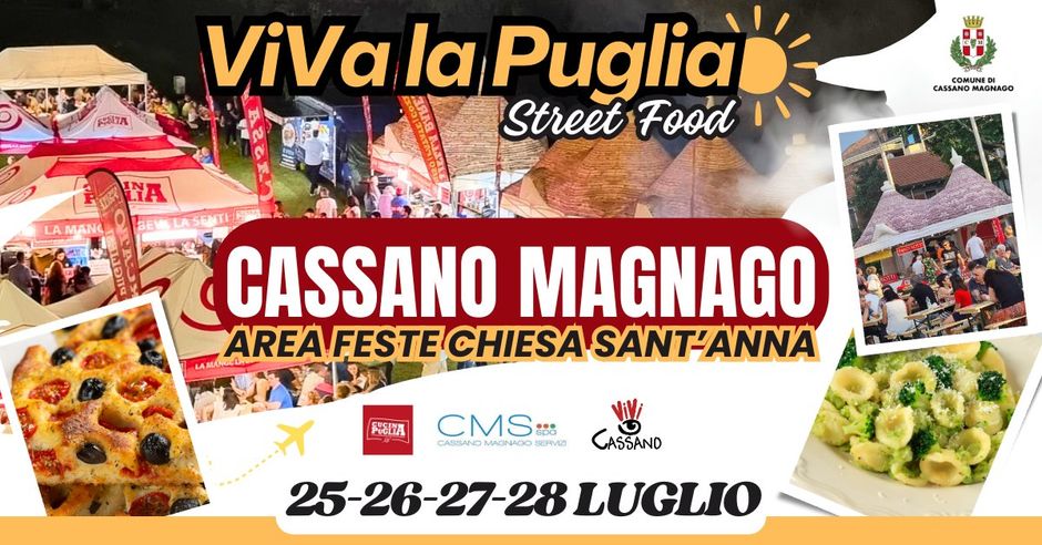 Un nuovo format di Street Food, Enogastronomia, Cultura e Spettacolo dedicato alla Puglia Un nuovo format di Street Food, Enogastronomia, Cultura e Spettacolo dedicato alla Puglia