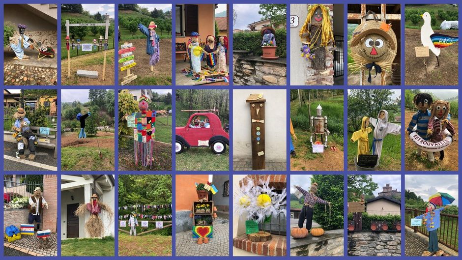 Castellar di Saluzzo, ultimo weekend con gli Spaventapasseri (Foto)