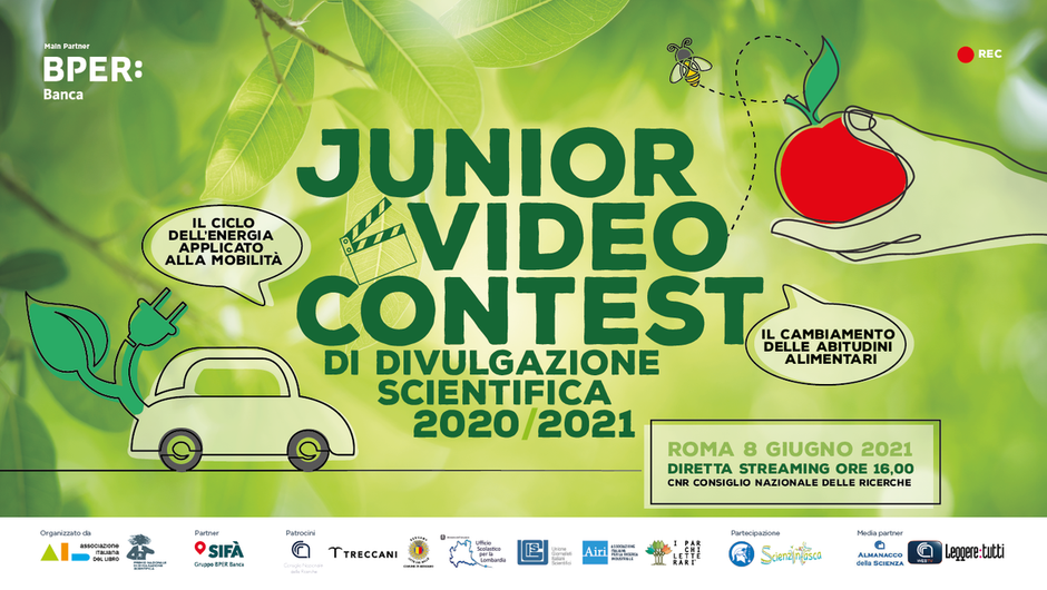 Martedì 8 giugno la finalissima del Junior Video Contest in streaming