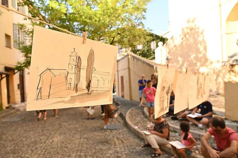 Haut de Cagnes: una giornata dedicata all’arte in festa Haut de Cagnes: una giornata dedicata all’arte in festa