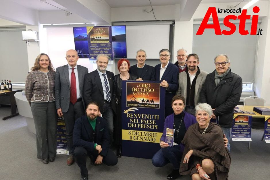 Giunge alla sesta edizione 'Oro Incenso Mirra - Presepi nel Monferrato. Nove i paesi coinvolti 'Comuni dei presepi'