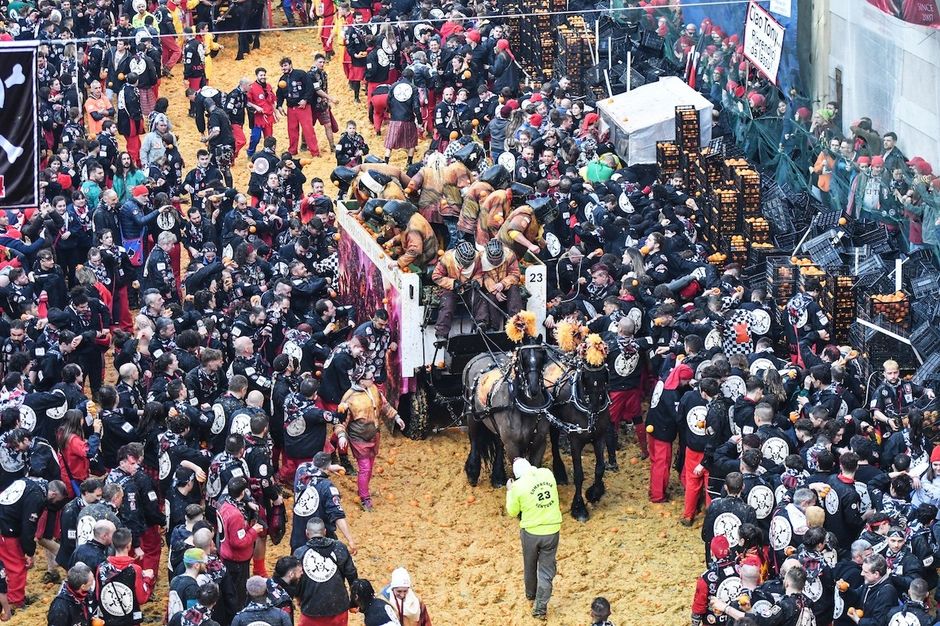 Conclusa l'edizione 2023 del Carnevale di Ivrea: tutti i vincitori