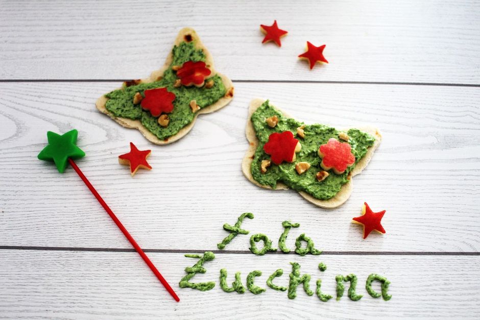 Una nuova ricetta di Fata Zucchina: la piadina di mela, noci, ricotta e rucola