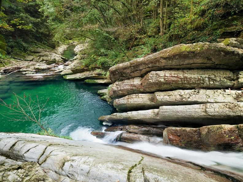 Canton Ticino: alla scoperta del Parco delle Gole della Breggia