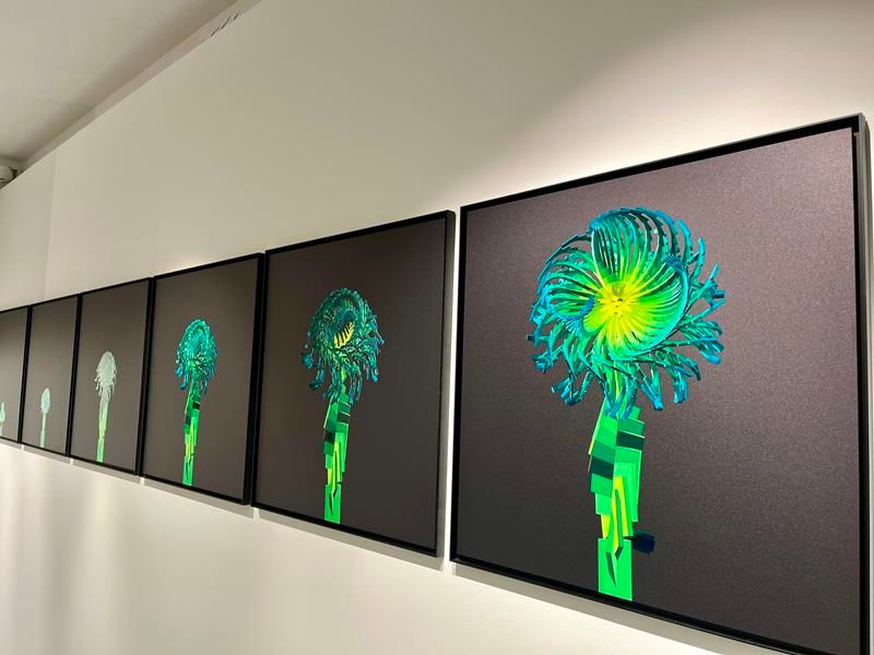 Mougins, le opere di Miguel Chevalier in mostra al Centre d’Art [Foto]