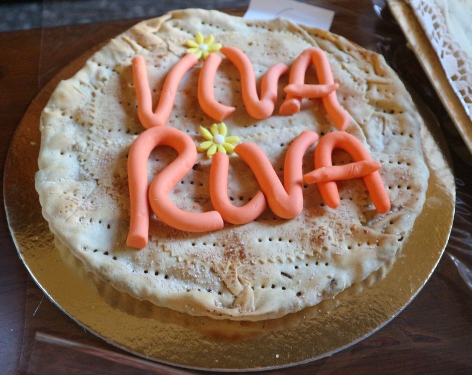 Riva Ligure: Viola e Azzurra vincono il primo concorso per la migliore Torta dolce di Zucca. (Galleria fotografica)