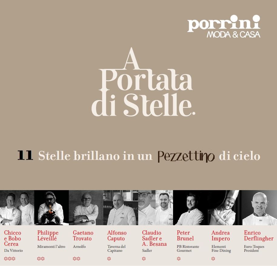 Besozzo (VA): "A Portata di Stelle”: cucina e solidarietà in tavola con la partecipazione di Euro-Toques Italia e International e importanti chef stellati Besozzo (VA): "A Portata di Stelle”: cucina e solidarietà in tavola con la partecipazione di Euro-Toques Italia e International e importanti chef stellati
