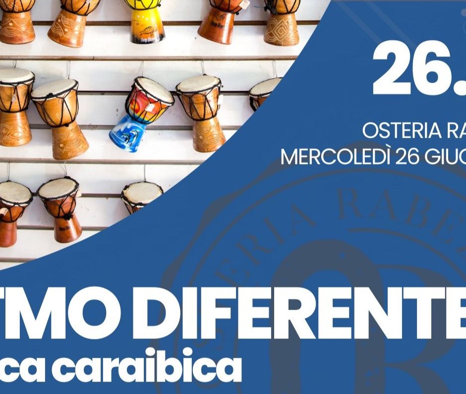 All’Osteria Rabezzana di Torino il concerto di musica caraibica con Ritmo Diferente