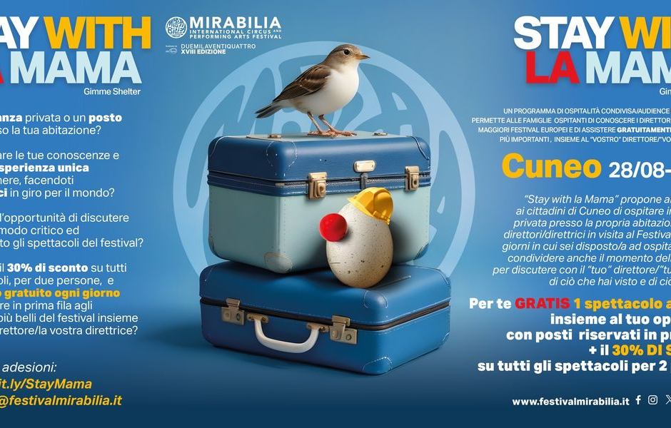 Torna al Mirabilia Festival il progetto &quot;Stay with la Mama&quot;: l’ospitalità condivisa che coinvolge il territorio