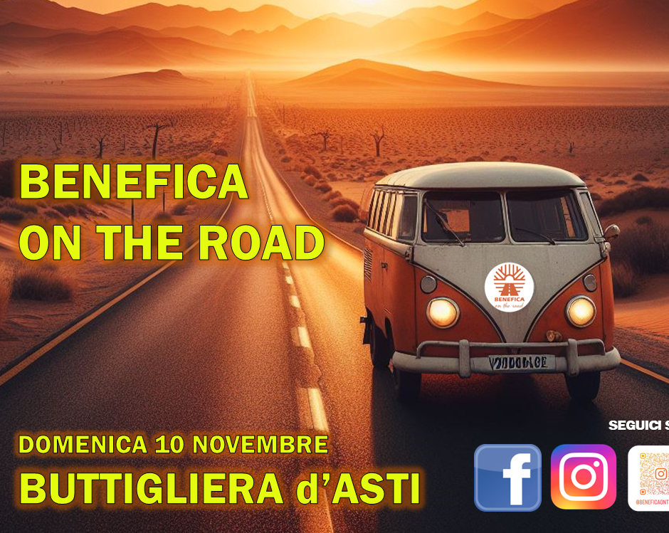 Torna a Buttigliera d'Asti &quot;Benefica on the road!&quot; domenica 10 novembre