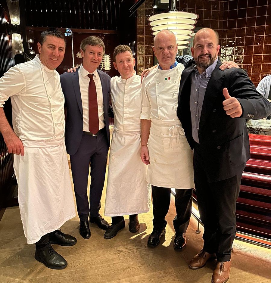 Enrico Derflingher e Massimo Pasquarelli chef Euro Toques hanno celebrato i sapori del Made in Italy e l’esclusività della cucina italiana.