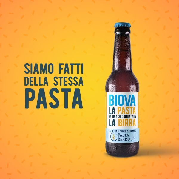 Da Carmagnola in tavola una nuova birra artigianale all’insegna del riciclo: Biova Pasta Berruto