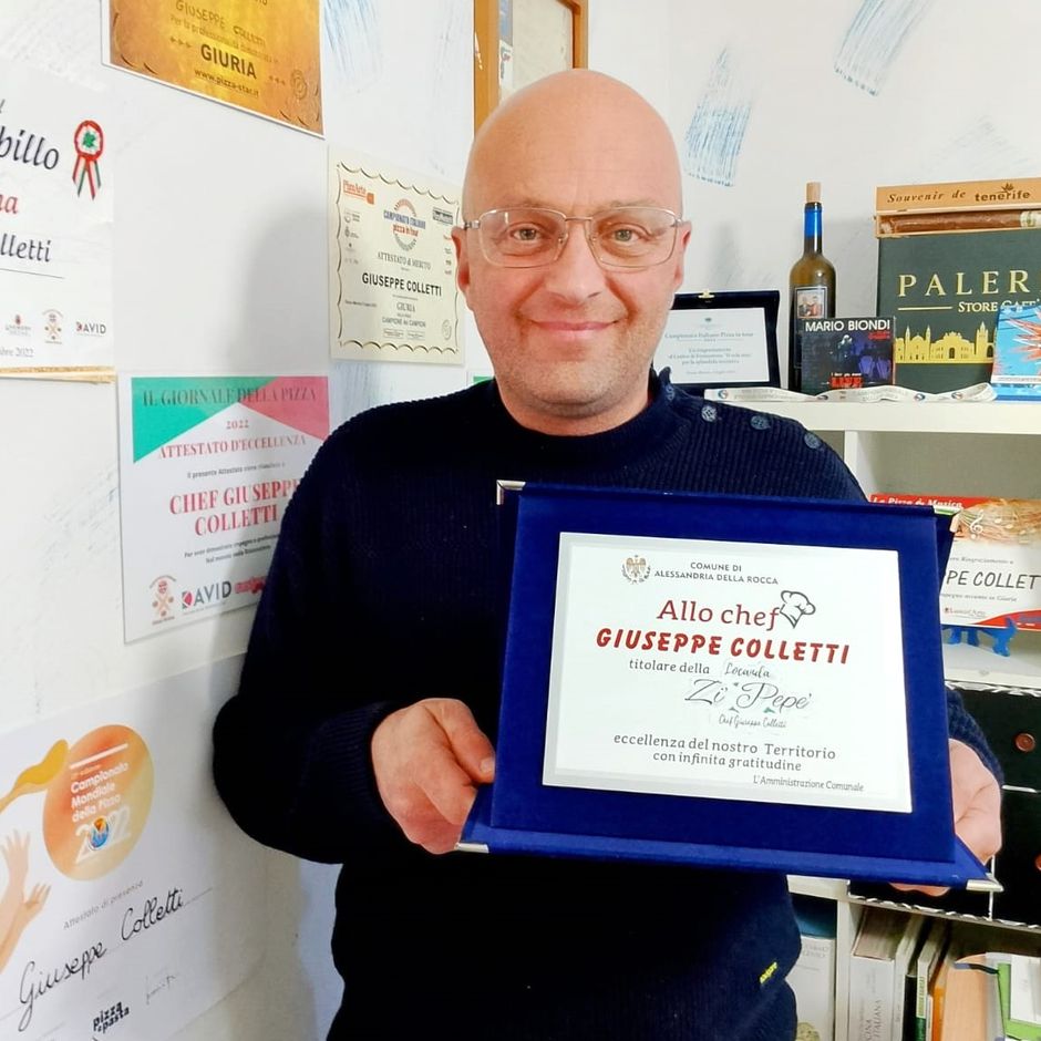 Allo chef Giuseppe Colletti il premio “Eccellenza del Territorio”