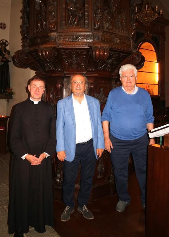 Don Elio Botto, Ennio Cominetti e Costantino Catto