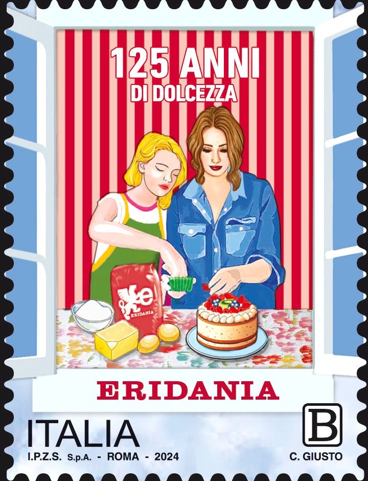 Eridania un francobollo special per festeggiare i 125 anni di attività