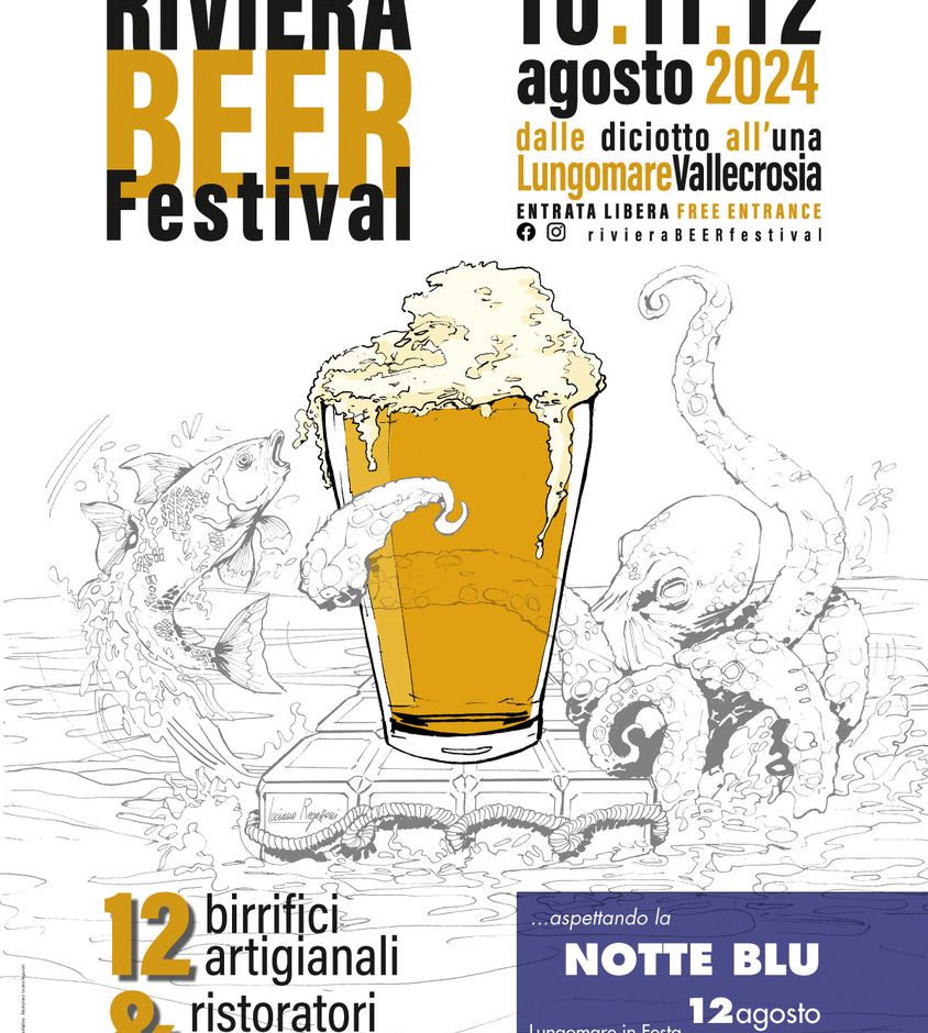 Vallecrosia un weekend di divertimento e gourmet con il RIVIERA BEER FESTIVAL.