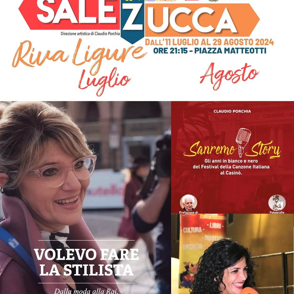 Riva Ligure- Sale in Zucca: Il ministro della Cultura apre questa sera alle 21.15 la rassegna letteraria, che festeggia il decennale.
