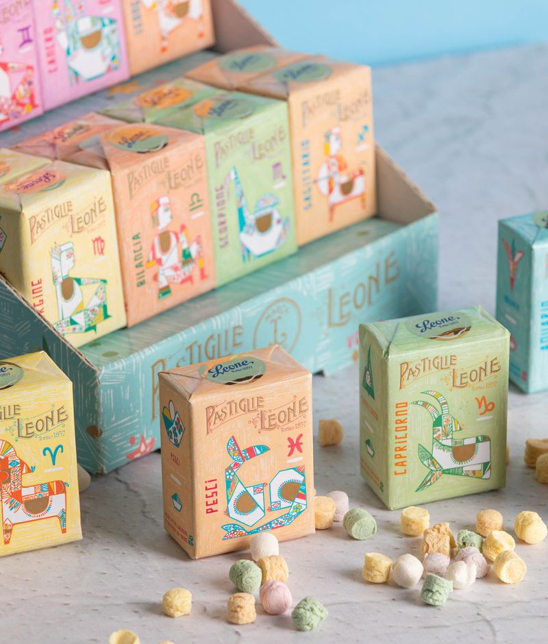 Pastiglie Leone: dal 17 gennaio disponibile una nuova collezione nel segno dell’Astrologia e della Botanica