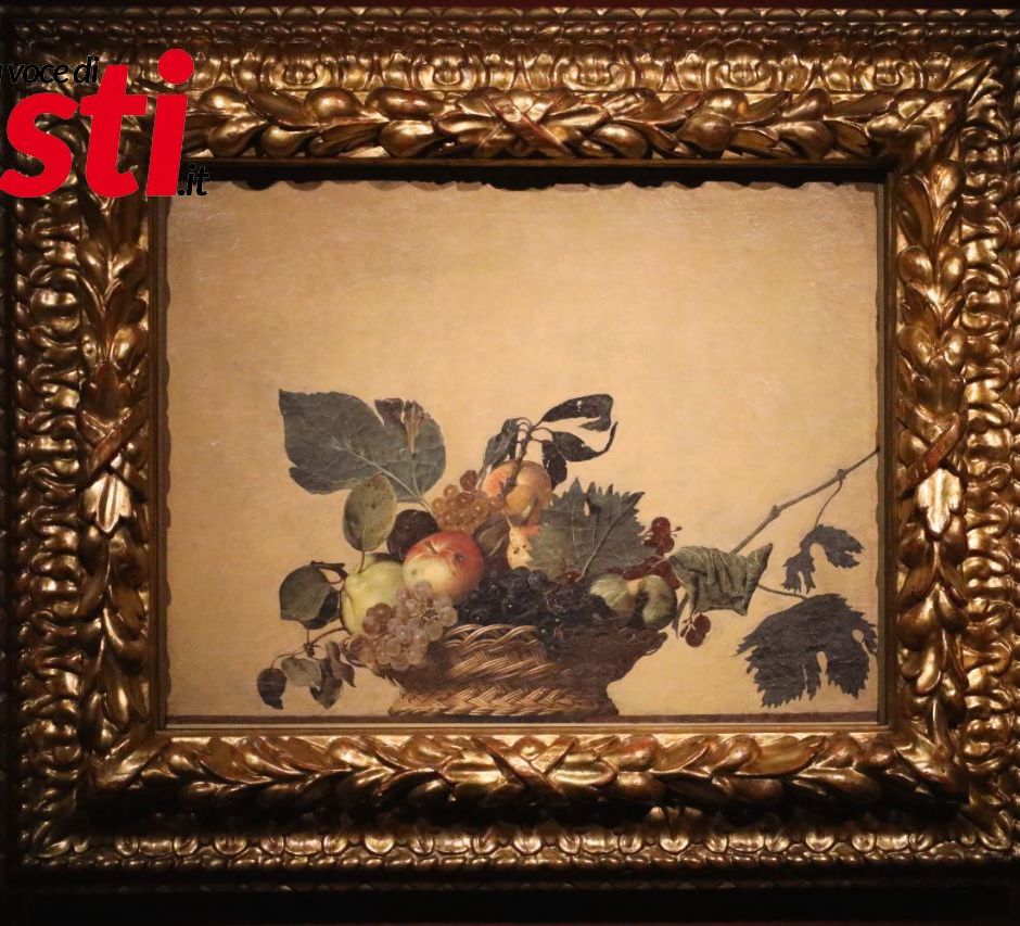 Asti: da domani &quot;La Canestra&quot; di Caravaggio potrà essere ammirata a Palazzo Mazzetti [GALLERIA FOTOGRAFICA]