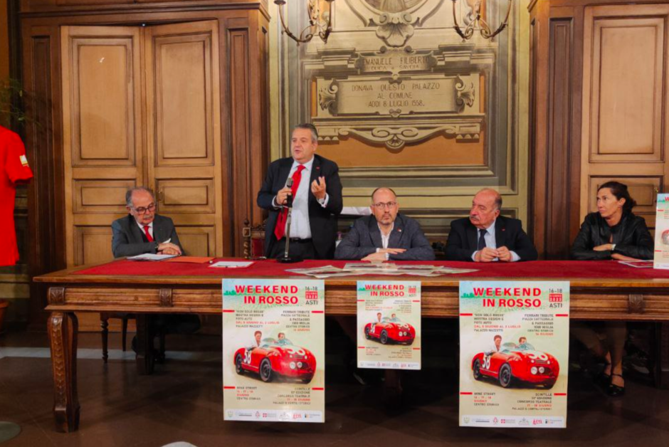 Asti: dal 16 al 18 giugno un intero &quot;Weekend in rosso&quot;