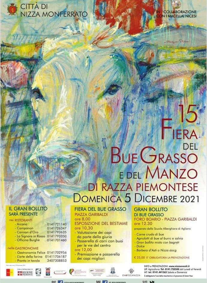 Nizza Monferrato (AT): il prossimo fine settimana torna la Fiera del bue grasso