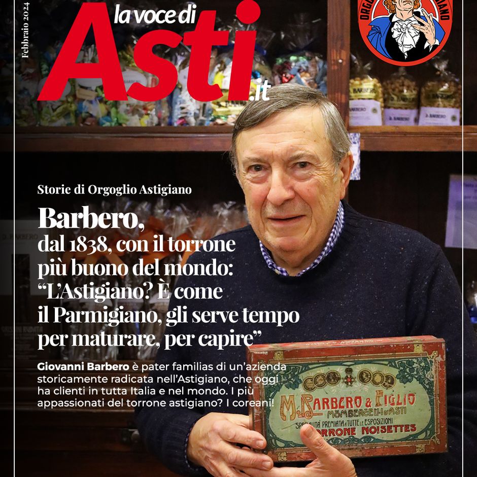 Barbero, dal 1838, con il torrone più buono del mondo: &quot;L'Astigiano? È come il Parmigiano, gli serve tempo per maturare, per capire&quot;