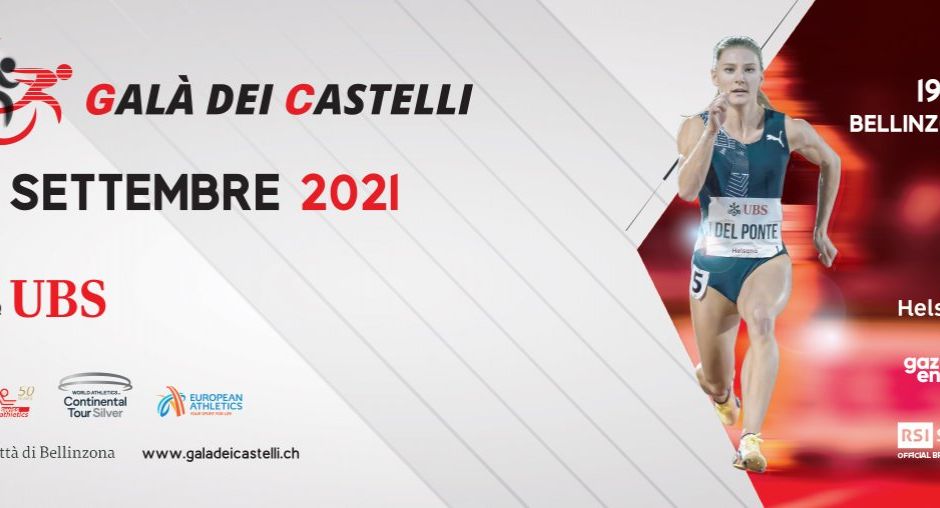Canton Ticino: il Galà dei Castelli a Bellinzona il Meeting Internazionale di Atletica Leggera