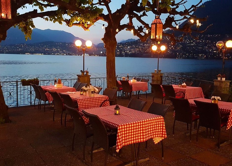 Canton Ticino: una cena al &quot;Grotto&quot; raggiunto in battello