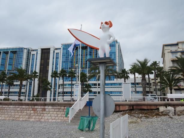 Nizza: una nuova spiaggia per cani di fronte al Lenval (Foto)