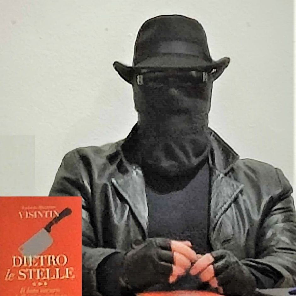 Fiera del Libro di Imperia: il Critico Mascherato, Valerio Massimo Visintin venerdì 2 giugno all’Oasi del Gusto.