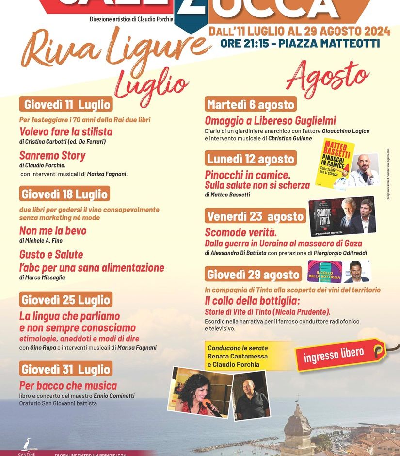 Riva Ligure: tutto pronto per Sale in Zucca, Benza “Ricchissimo programma per celebrare i dieci anni di cultura e divertimento”