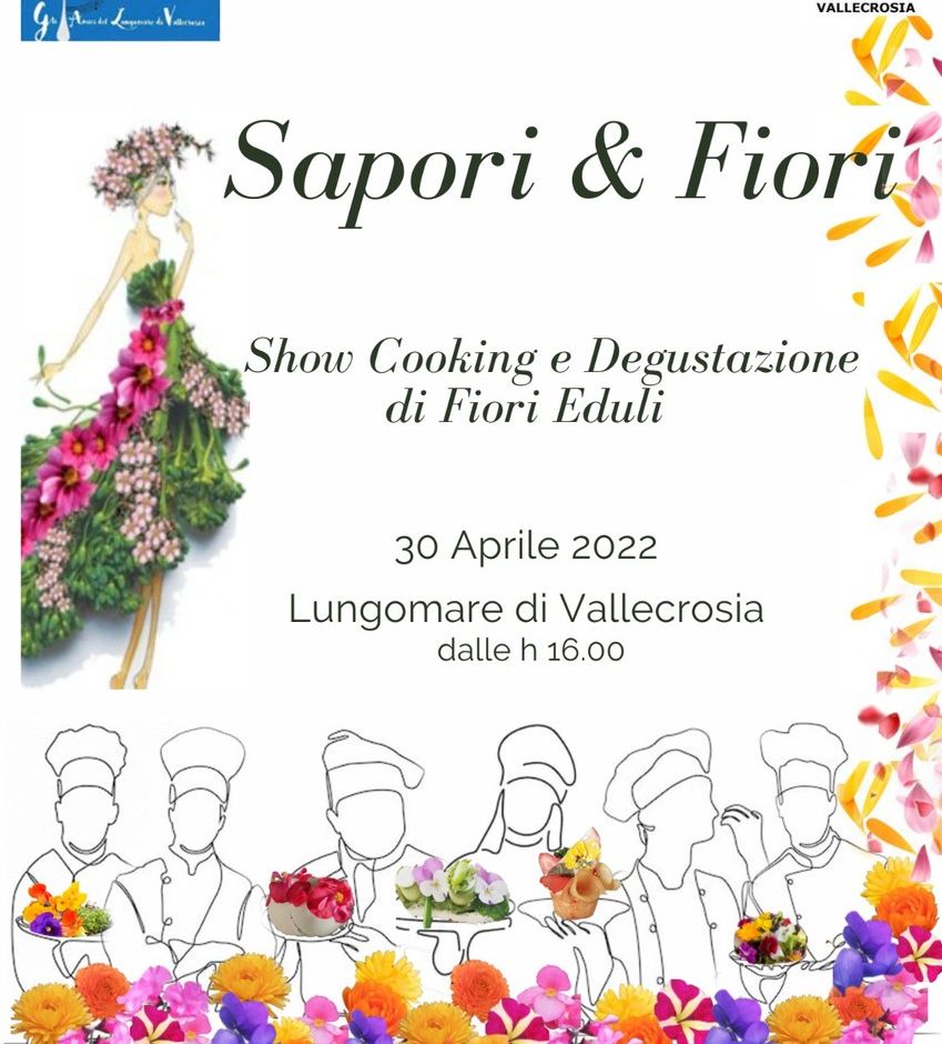 Vallecrosia: sabato 30 aprile torna “Sapori e Fiori”, promossa dal comitato “Gli amici del Lungomare”
