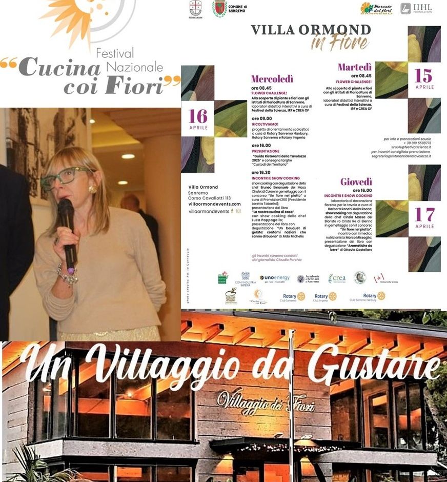 A Sanremo, i sapori e i profumi della Valle Camonica saranno protagonisti a Villa Ormond e al Villaggio dei Fiori.