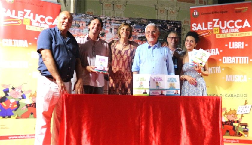 Riva Ligure grande Successo per &quot;Sale in Zucca&quot;: applausi scroscianti per Gino Rapa e Marisa Fagnani e l’omaggio alla lingua italiana