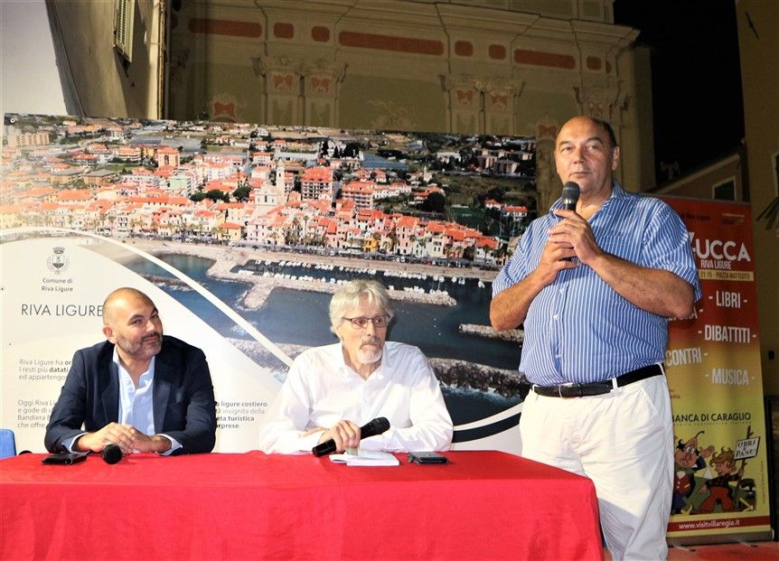 Riva Ligure: grandi applausi per Federico Marchi e Marco Corradi ospiti di Sale in Zucca.