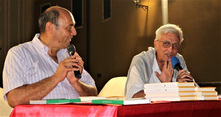 Riva Ligure (IM): grandi applausi per Luciano Bertello ospite di “Sale in Zucca”.     Giovedì 4 agosto l'incontro con Stefano Senardi, Renata Cantamessa e Marina Pannuzzo